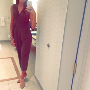 Hunter Green Formal Jumpsuit Calvin Klein